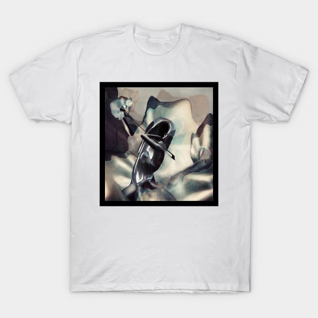 A WAVES WITH CELLO T-Shirt by gabor_paszti